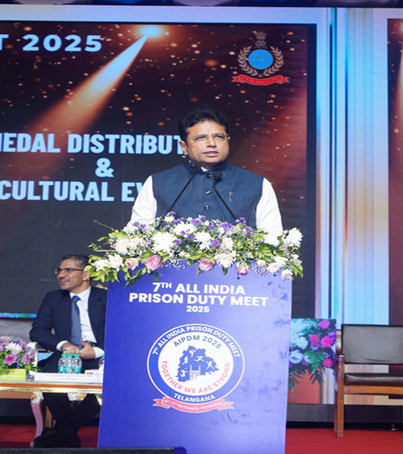 ఖైదీల సంస్కరణ మనందరి సామాజిక బాధ్యత