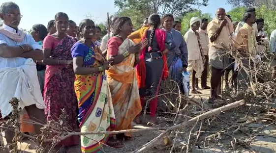 The Nagarkurnool district mudslide incident has led to protests across the state.
