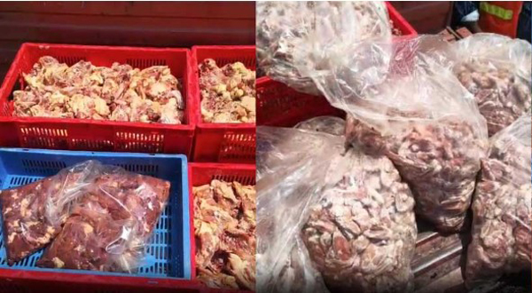 కూకట్ పల్లిలో 352 కేజీల కుళ్లిన చికెన్