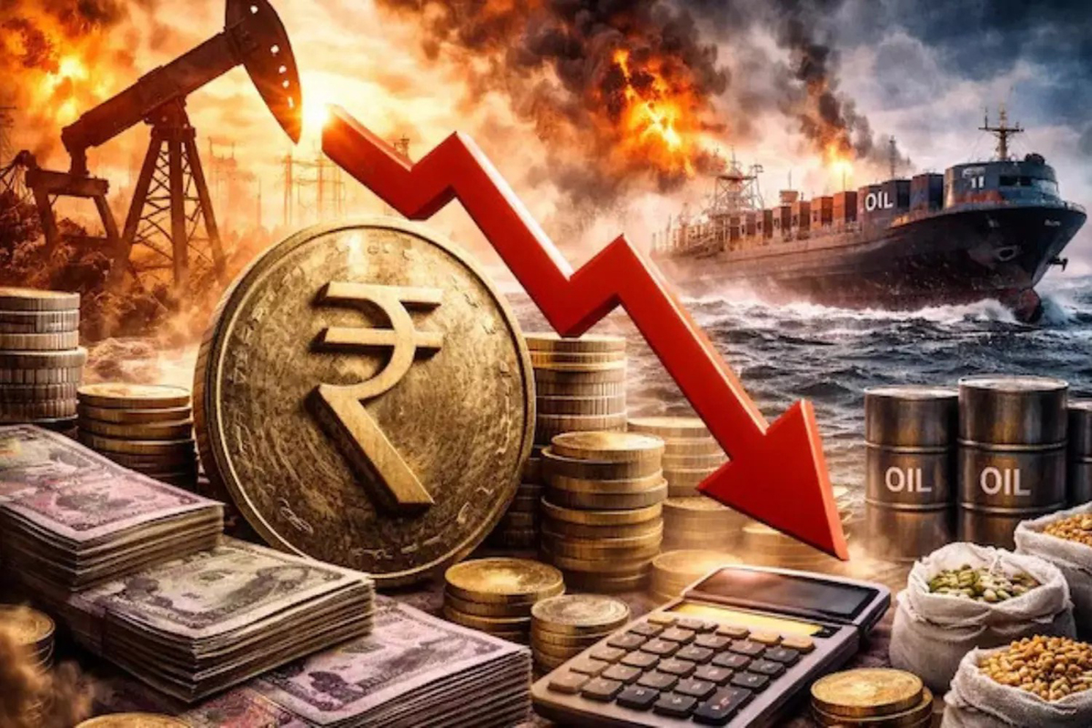 డాలర్‌తో రూపాయి మారకం 93.15 కు చేరిక