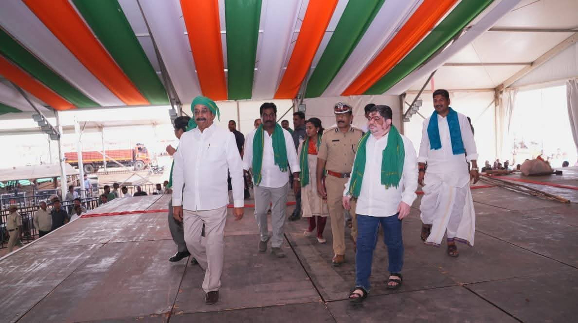 రేపు నర్మెట్టలో ఆయిల్ పామ్ ఫ్యాక్టరీ ప్రారంభం