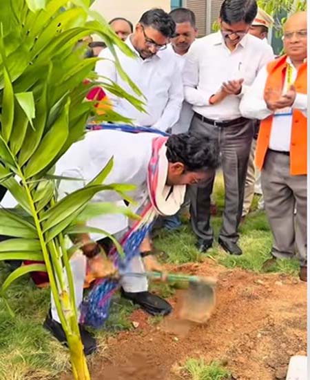 పచ్చదనంతో  పర్యావరణాన్ని కాపాడండి