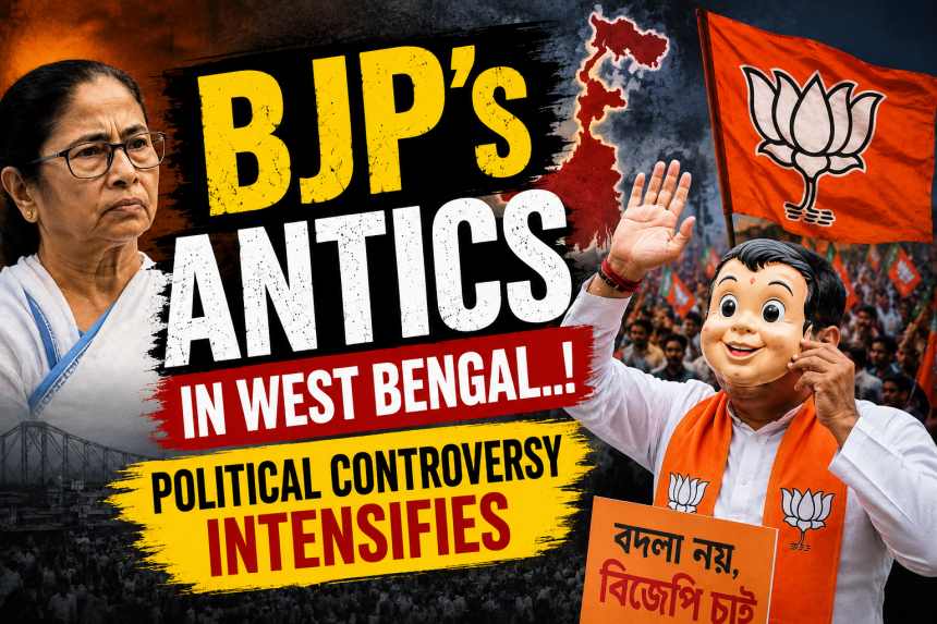 BJP's Childish Moves in West Bengal Spark Fresh Political Debate