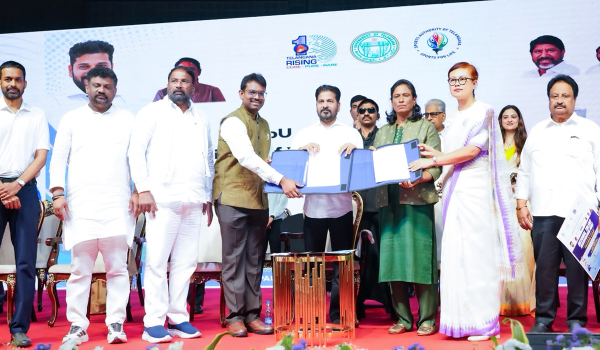 ఒలింపిక్స్‌కు వేదికగా రాష్ట్రాన్ని తీర్చిదిద్దుతాం