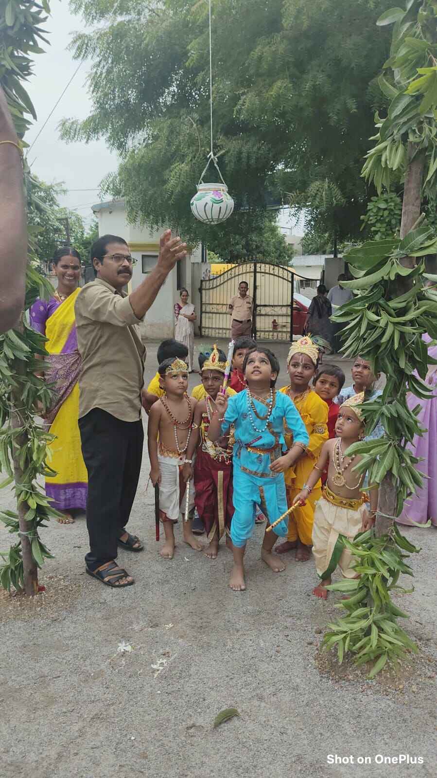 భీమారం ఎస్సార్ హైస్కూల్‌లో కృష్ణాష్టమి వేడుకలు Sri Krishnashtami celebrations 