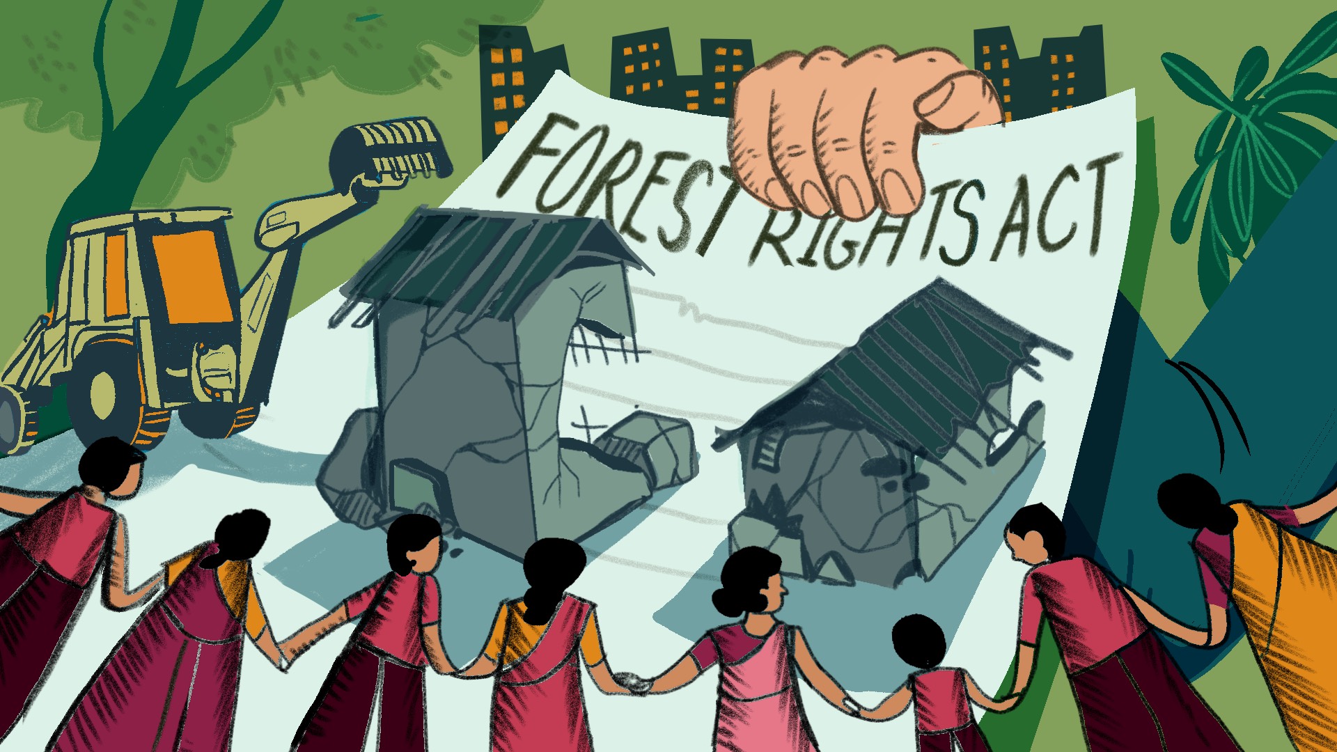 We Must Protect the Forest and the Lives of Adivasis Too!